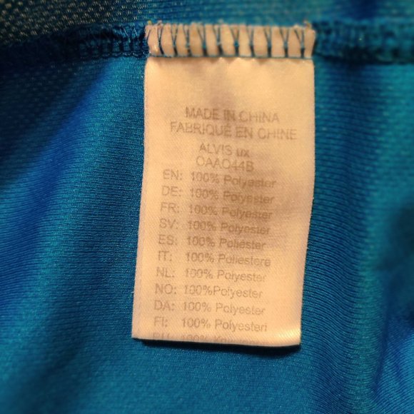 "RUN FAST" Pro Touch Dry-Plus T-Shirt Blue, Large - Picture 12 of 13